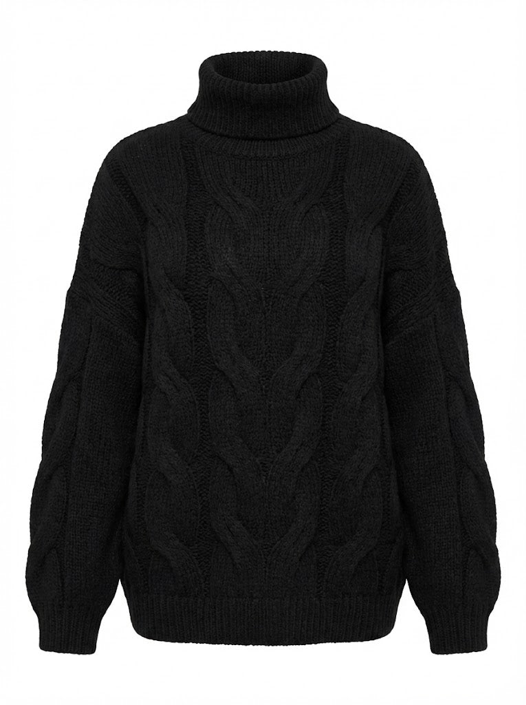 Gemusterter Strickpullover